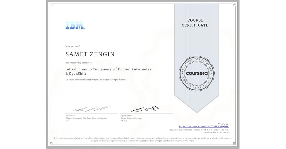 Introduction to Containers w/ Docker, Kubernetes & OpenShift